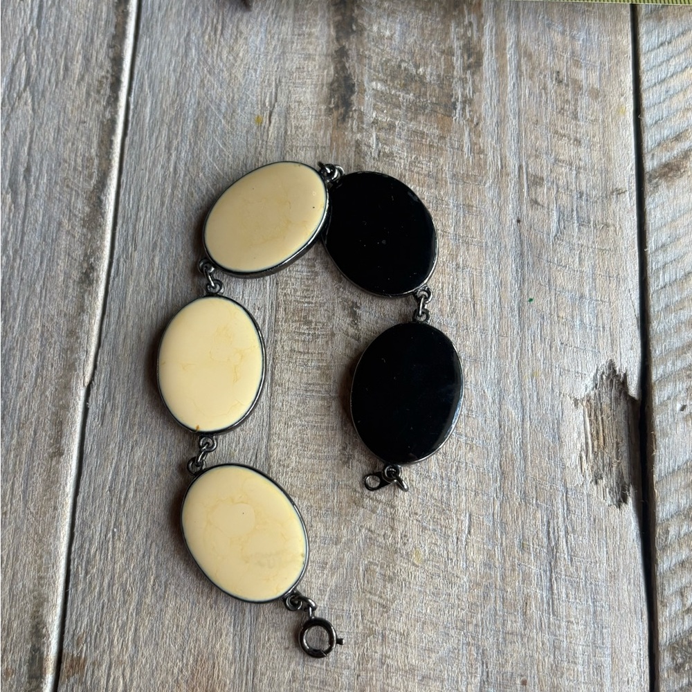 Vintage Color Block Bracelet